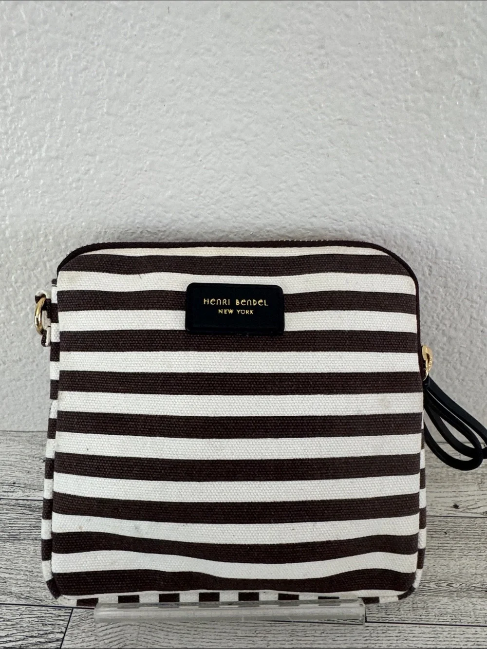 Henri Bendel Striped Pouch